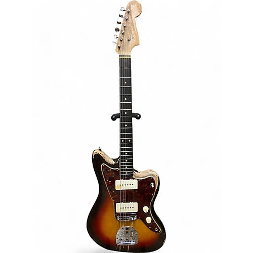 Vintage 1961 Fender Jazzmaster 2 Color Sunburst Solid Body Electric Guitar 2 Color Sunburst