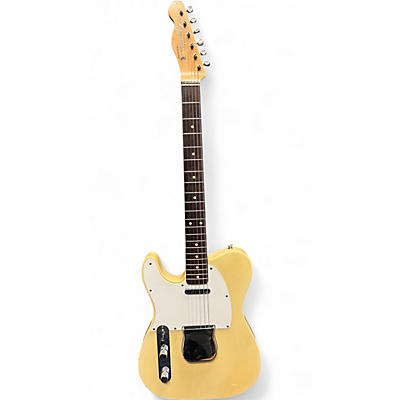 Vintage 1961 Fender Telecaster Left Handed Blonde Solid Body Electric Guitar