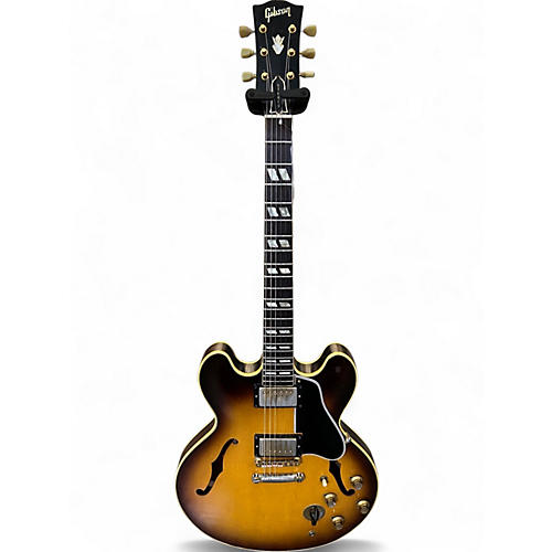 Vintage 1961 Gibson ES-345 Sunburst Hollow Body Electric Guitar Sunburst