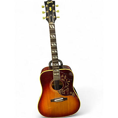 Vintage 1961 Gibson Hummingbird Cherry Sunburst Acoustic Guitar