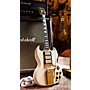 Vintage Gibson Vintage 1961 Gibson Les Paul Custom Polaris White Solid Body Electric Guitar Polaris White