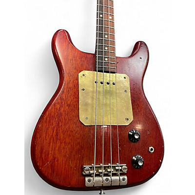 Vintage 1962 Epiphone Newport Cherry Electric Bass Guitar