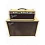 Vintage 1962 Fender 1962 Fender Bass Man Blonde Oxblood Piggy Back Set Tube Bass Amp Head