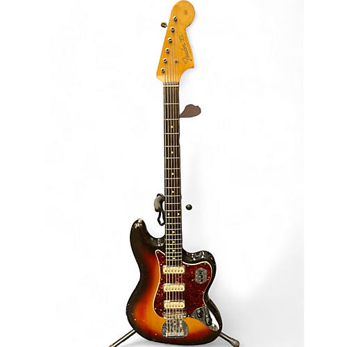 Vintage 1962 Fender Bass VI 3 Tone Sunburst Electric Bass Guitar 3 Tone Sunburst