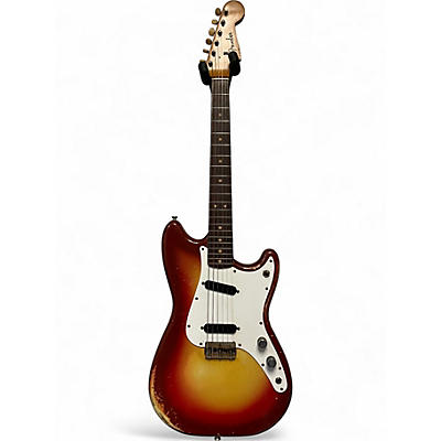 Vintage 1962 Fender Duo Sonic Sunburst Solid Body Electric Guitar
