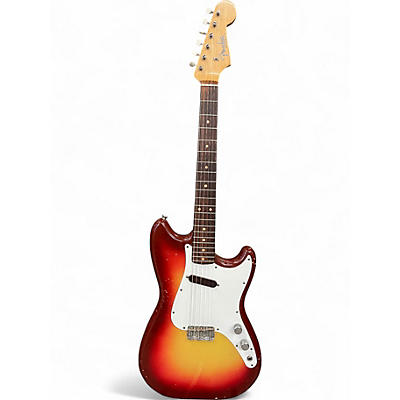 Vintage 1962 Fender Duo Sonic Sunburst Solid Body Electric Guitar