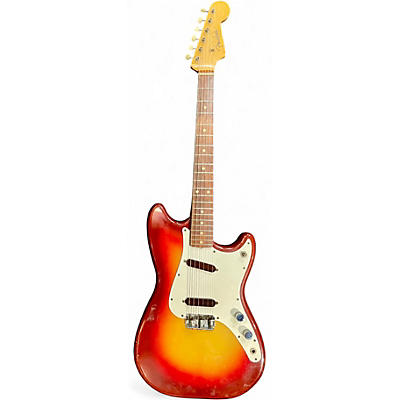 Vintage 1962 Fender Duo Sonic Sunburst Solid Body Electric Guitar