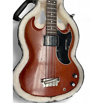 Vintage 1962 Gibson 1962 EBO BASS CHERRY RED Electric Bass Guitar