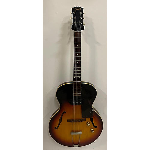 Gibson Vintage 1962 Gibson ES-125T Sunburst Hollow Body Electric Guitar Sunburst