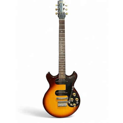 Vintage 1962 Gibson Melody Maker D Sunburst Solid Body Electric Guitar Sunburst