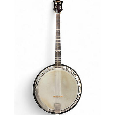 Vintage 1962 Gibson TB-100 TENOR BANJO 2 Tone Sunburst Banjo