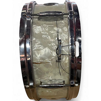 Vintage 1962 Gretsch Drums 14in 4105 snare silver Drum