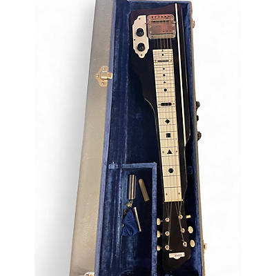 Vintage 1962 Gretsch Guitars ELECTROMATIC LAP STEEL Black Solid Body Electric Guitar
