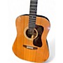 Vintage 1962 Guild D35 Natural Acoustic Guitar Natural