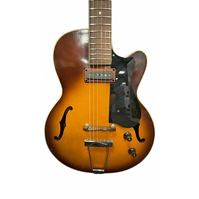 Vintage 1962 Guild M65 2 Color Sunburst Hollow Body Electric Guitar