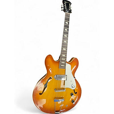 Vintage 1963 Epiphone Casino E230T Sunburst Hollow Body Electric Guitar