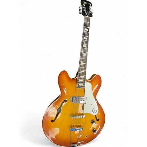 Vintage 1963 Epiphone Casino E230T Sunburst Hollow Body Electric Guitar Sunburst