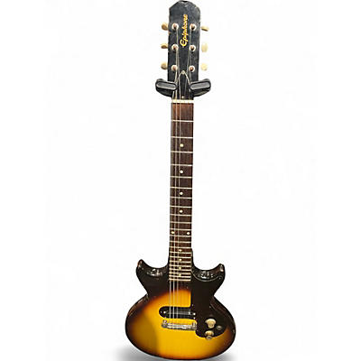 Vintage 1963 Epiphone Olympic Sunburst Solid Body Electric Guitar