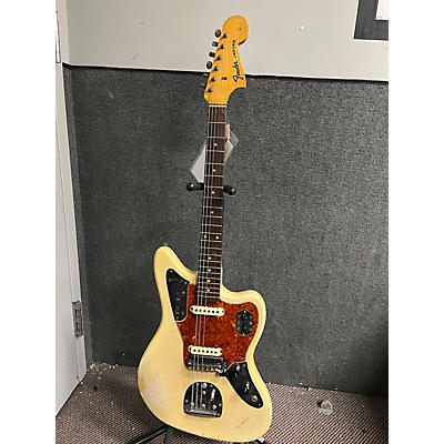 Fender Vintage 1963 Fender Jaguar Blonde Solid Body Electric Guitar