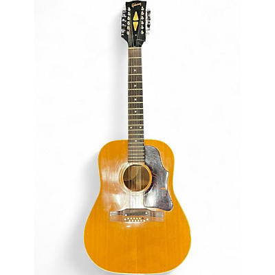 Vintage 1963 Gibson B-45-12 Natural 12 String Acoustic Guitar