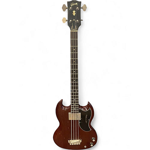 Vintage 1963 Gibson EBL Brown Electric Bass Guitar Brown