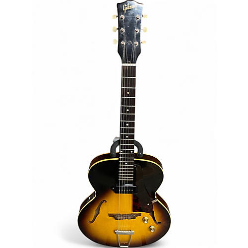 Vintage 1963 Gibson ES-125t Sunburst Hollow Body Electric Guitar Sunburst