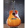 Vintage Gibson Vintage 1963 Gibson Hummingbird Vintage Sunburst Acoustic Electric Guitar Vintage Sunburst