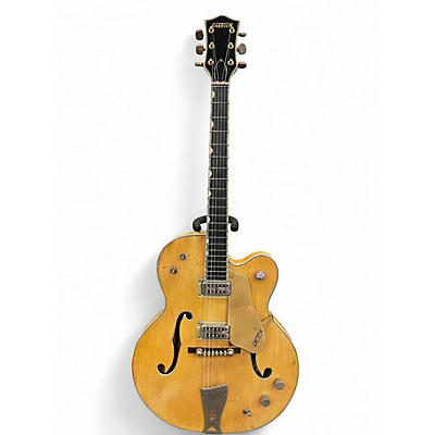 Vintage 1963 Gretsch Guitars Country Club Model 6193 Antique Natural Hollow Body Electric Guitar