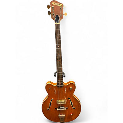 Vintage 1963 Gretsch Guitars PX6070 Natural Electric Bass Guitar