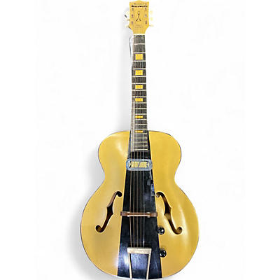 Vintage 1963 Harmony hollywood gold Hollow Body Electric Guitar