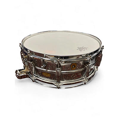 Vintage 1963 Ludwig 14X6 Super Sensitive Snare Silver Drum