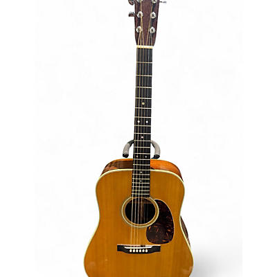 Vintage 1963 Martin D-28 Natural Acoustic Guitar