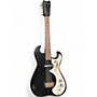 Vintage 1963 Silvertone 1448 Guitar and Amplifier Black and White Solid Body Electric Guitar Black and White