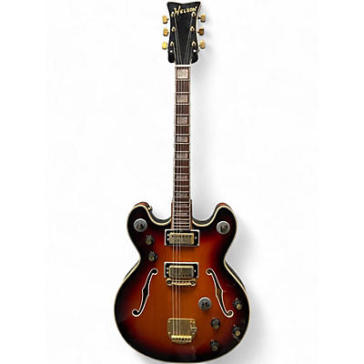 Vintage 1963 Welson GOLD ARROW Sunburst Hollow Body Electric Guitar