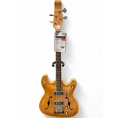 Vintage 1964 Baldwin Vibraslim Blonde Electric Bass Guitar