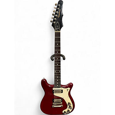 Vintage 1964 Epiphone Rob Wilshire Cherry Solid Body Electric Guitar