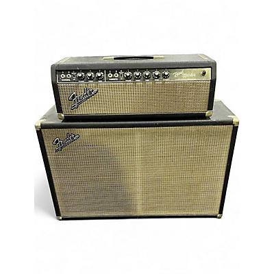 Vintage 1964 Fender Band Master Amp Head and Cabinet Tube Guitar Combo Amp