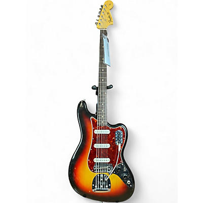 Vintage 1964 Fender Bass VI 3 Color Sunburst Electric Bass Guitar