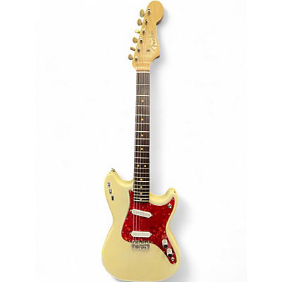 Vintage 1964 Fender Duo Sonic Olympic White Solid Body Electric Guitar