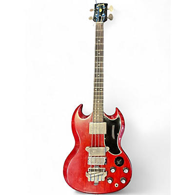 Vintage 1964 Gibson EB3 Cherry Electric Bass Guitar