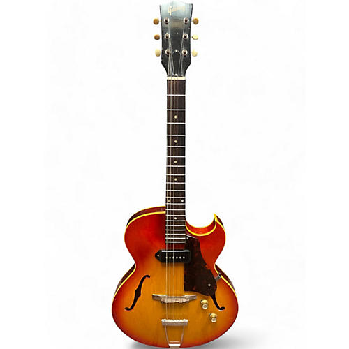 Gibson Vintage 1964 Gibson ES-125TC Heritage Cherry Sunburst Hollow Body Electric Guitar Heritage Cherry Sunburst