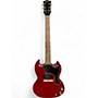 Vintage 1964 Gibson SG JR Cherry Solid Body Electric Guitar Cherry