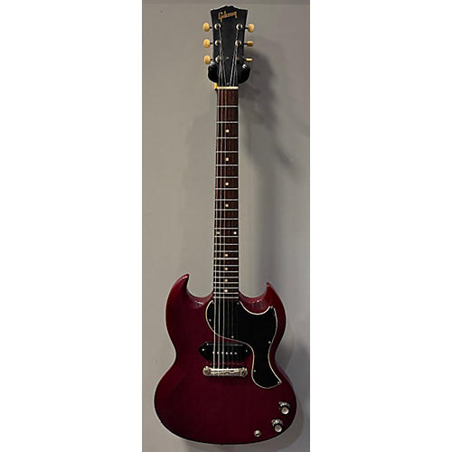 Gibson Vintage 1964 Gibson SG Junior Cherry Solid Body Electric Guitar Cherry