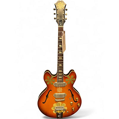 Vintage 1965 Epiphone CASINO E230TD Sunburst Hollow Body Electric Guitar