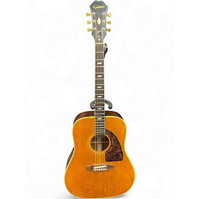 Vintage 1965 Epiphone FT-90 Eldorado Vintage Natural Acoustic Guitar