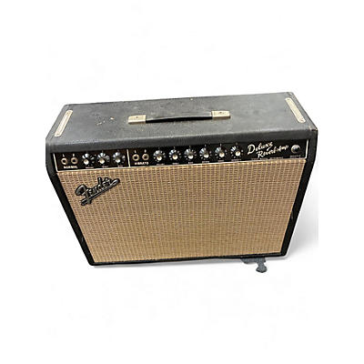 Vintage 1965 Fender 1965 Deluxe Reverb 22W Tube Guitar Amp Head