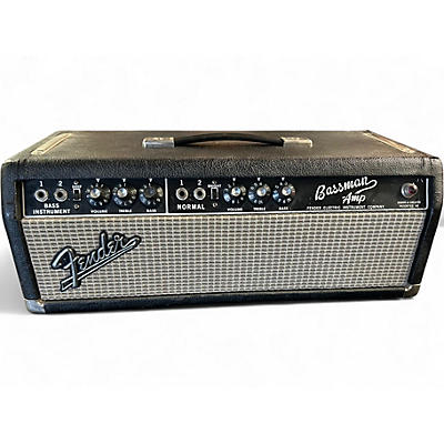 Vintage 1965 Fender BASSMAN Tube Guitar Amp Head