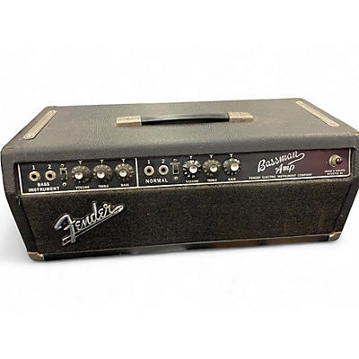 Vintage 1965 Fender Bassman 50w Tube Bass Amp Head