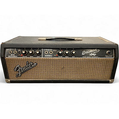 Vintage 1965 Fender Bassman Tube Guitar Amp Head