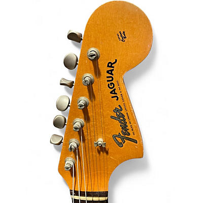 Vintage 1965 Fender Jaguar Tobacco Burst Solid Body Electric Guitar